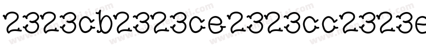 2323cb2323ce2323cc2323e5Bold G字体转换